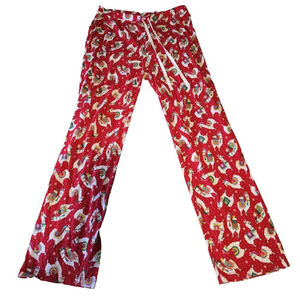 Women’s‎ Size Medium Christmas Llama Pajama Pants, Excellent Condition